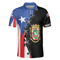Puerto Rico Polo Shirt Puerto Rico Flag Polo Shirt Design For Adults Best American Fans Gift Idea - 3