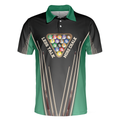 Less Talk More Chalk Short Sleeve Billiards Polo Shirt Best Billiards Shirt For Men - 4