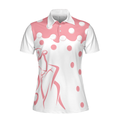 Just Call Me Pretty And Take Me Golfing Short Sleeve Women Polo Shirt Golf Shirt For Ladies - 3