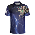 Dart Polo Shirt Dart Shirt For Men Best Gift For Dart Player Darts Polo Shirt For Hot Weather - 3