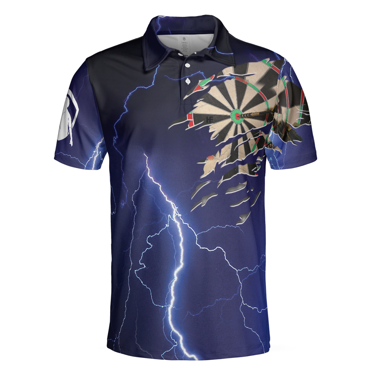 Dart Polo Shirt Dart Shirt For Men Best Gift For Dart Player Darts Polo Shirt For Hot Weather - 3