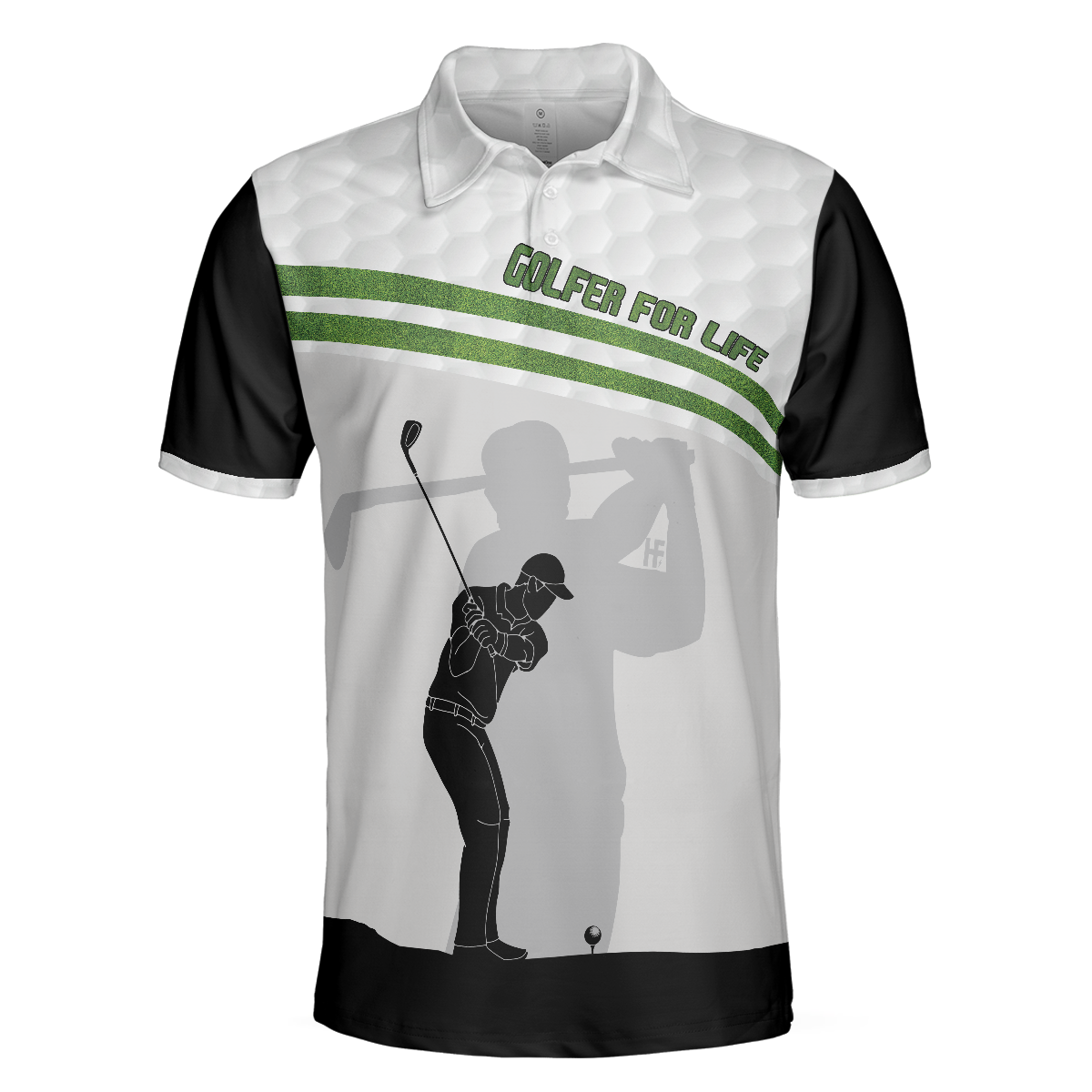 Golfer For Life Golf Polo Shirt Golf Swing Shirt For Male Golfers Best Golf Shirt For Hot Weather - 3