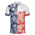 Dont Mess With Texas Flag Tropical Texas Polo Shirt Texas Bluebonnet Shirt For Men - 3