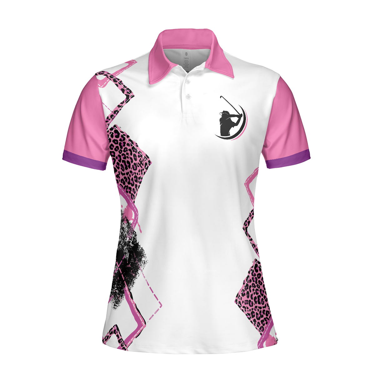 You Say Girls Cant Golf I Say Watch Me V2 Golf Short Sleeve Women Polo Shirt - 3