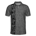 Premium Floral Modern Style Short Sleeve Polo Shirt Floral Pattern Polo Shirt Best Golf Shirt For Men - 3