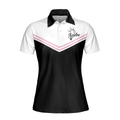 Yes I Do Bowl Like A Girl Try To Keep Up Bowling Short Sleeve Women Polo Shirt Bowling Shirt For Ladies - 3