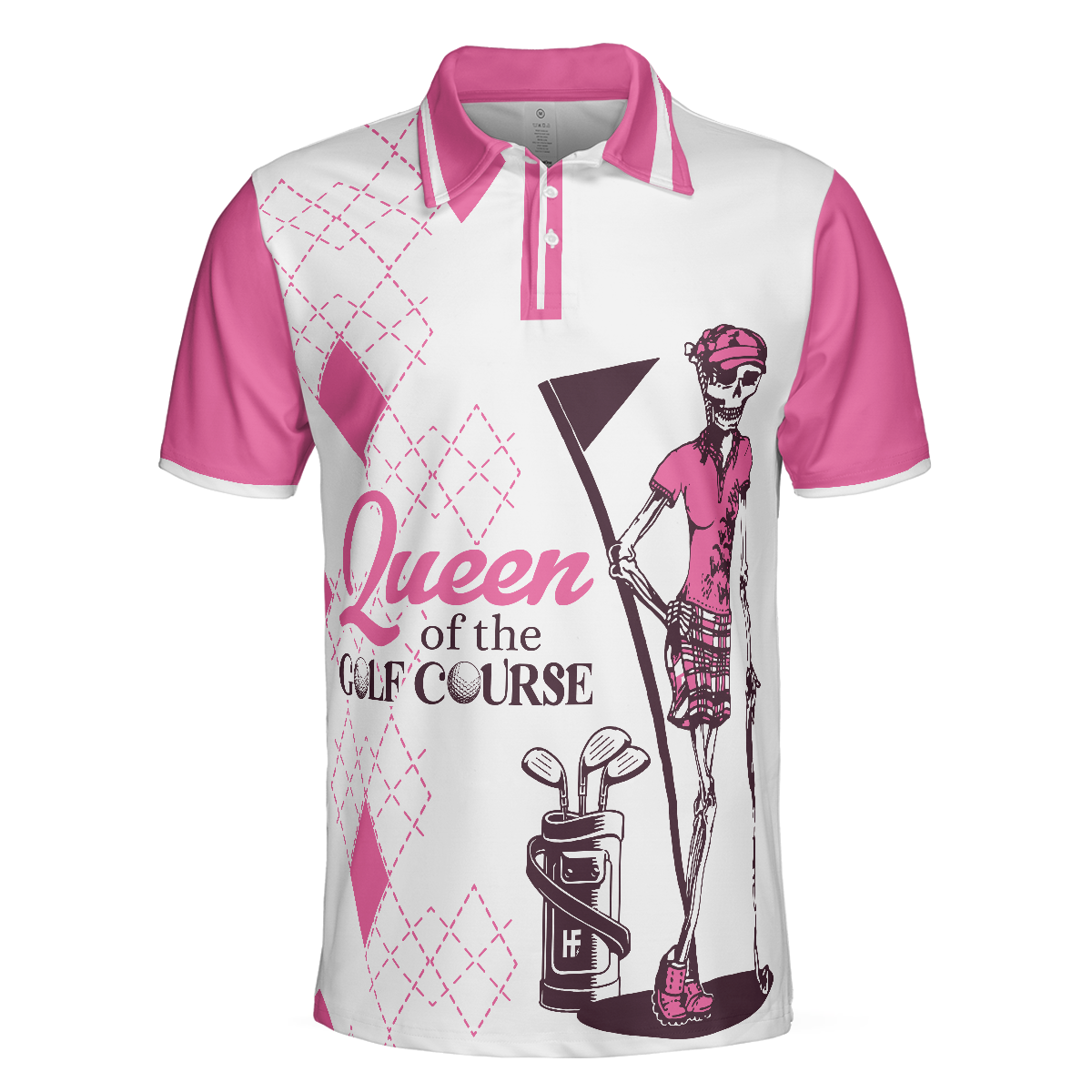 Queen Of The Golf Course Short Sleeve Polo Shirt Polo Shirts For Men And Women - 3