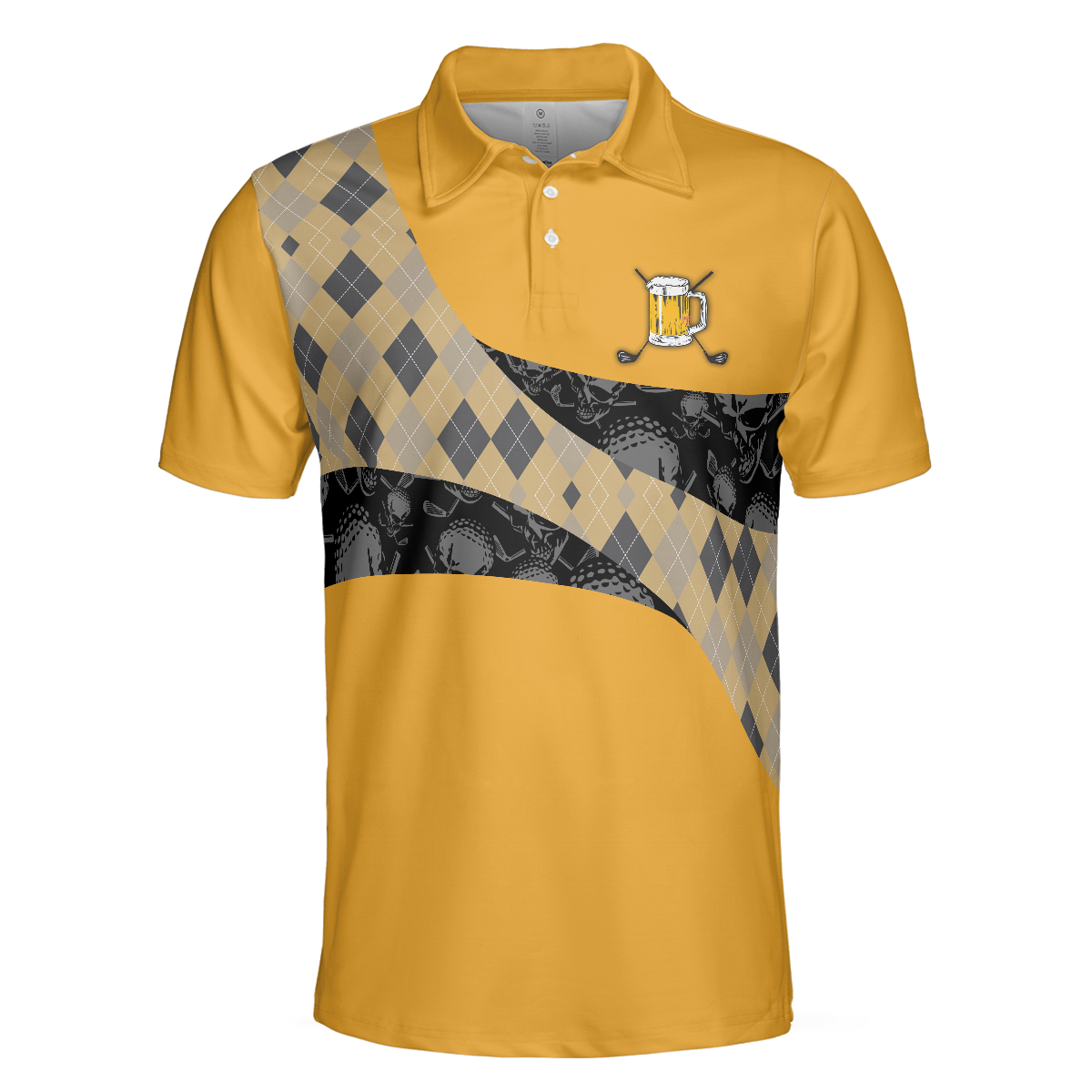 There Is Nothing A Beer And Golf Cant Fix Polo Shirt - 3