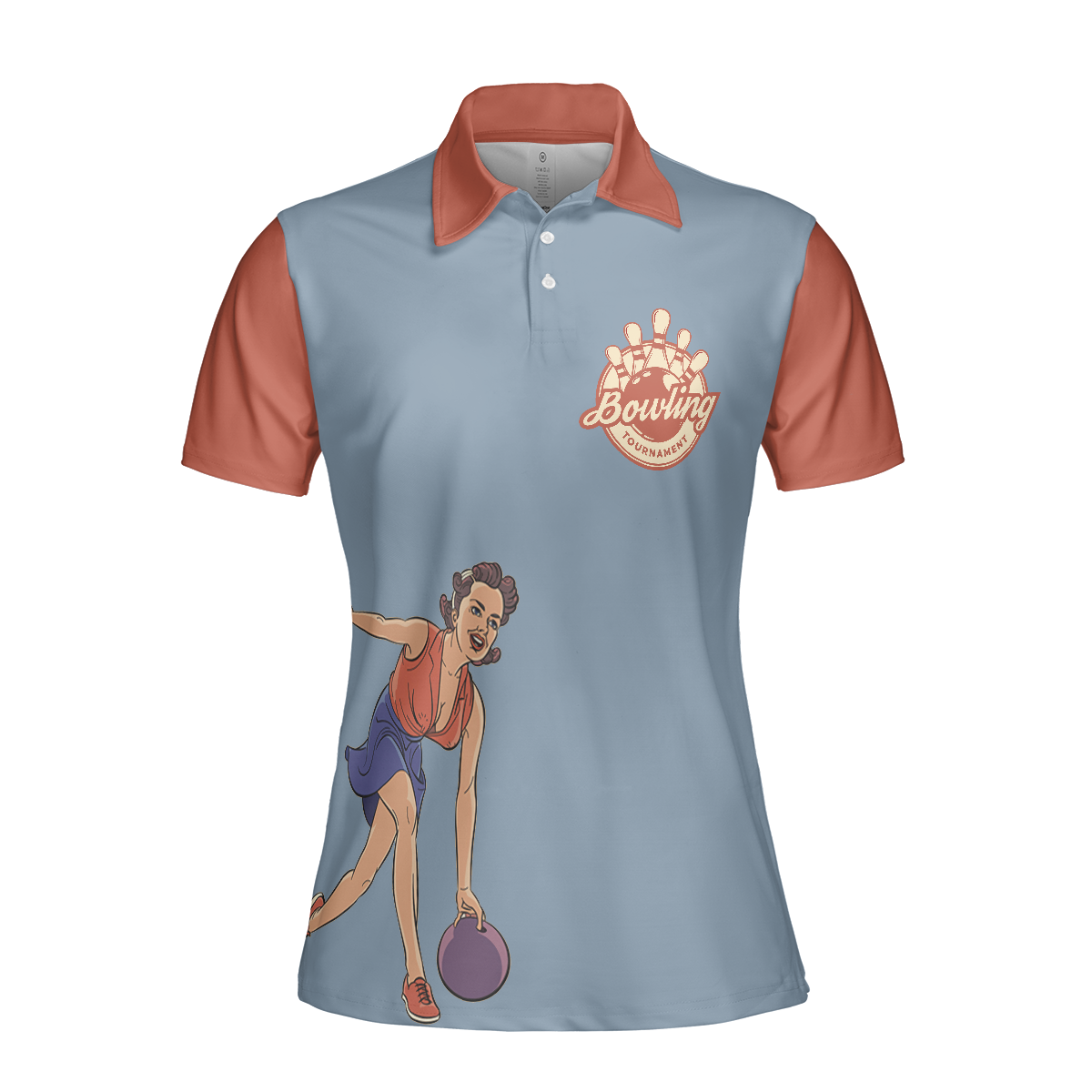 Grab Your Balls We Are Going Bowling Short Sleeve Women Polo Shirt Funny Bowling Shirt For Women Ladies Bowling Gift - 3