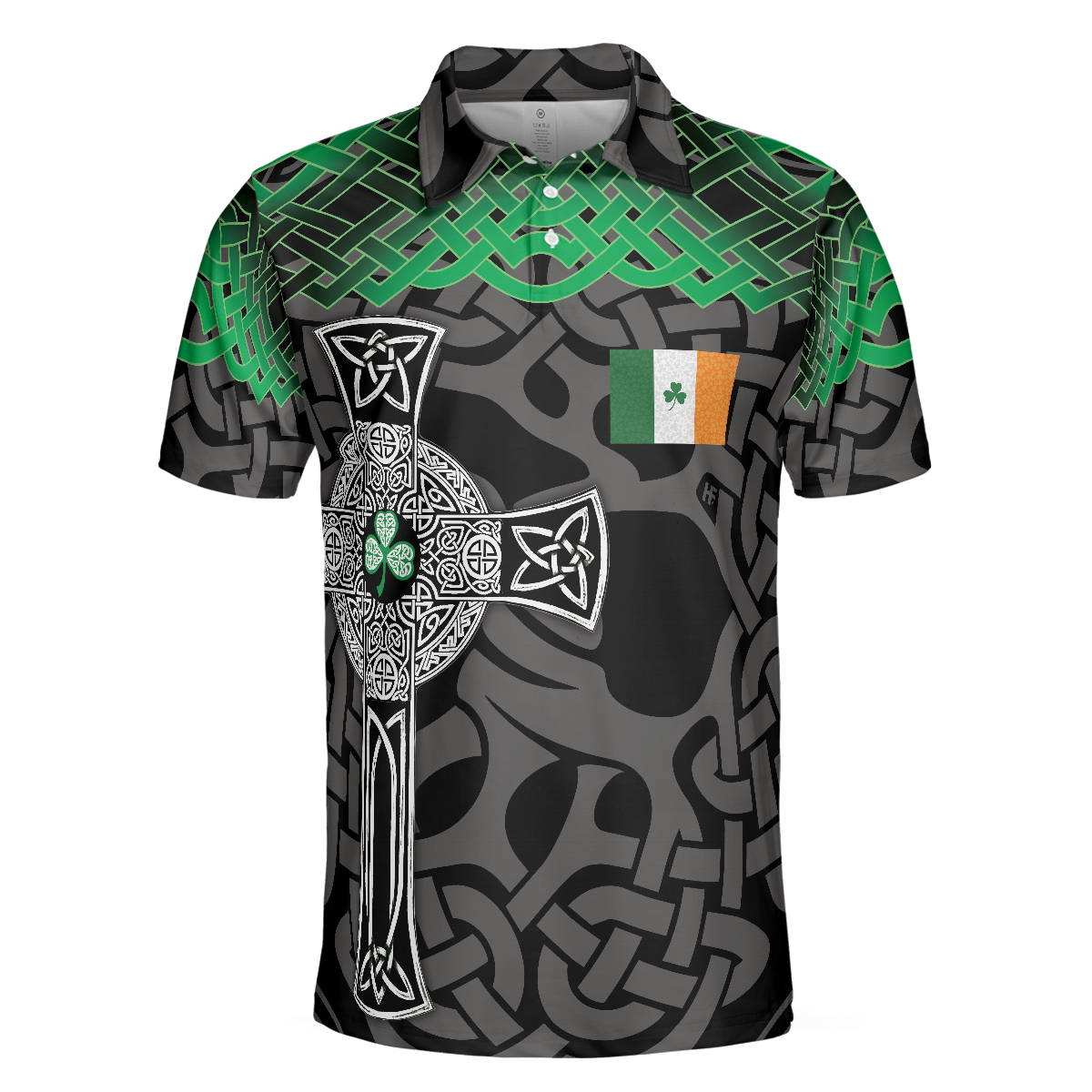 Irish St Patrick Day Polo Shirt Best Saint Patricks Themed Shirt Cool Gift Idea For Irish Friends - 3