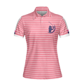 Some Grandmas Knit Real Grandmas Play Golf Short Sleeve Women Polo Shirt Funny Golf Shirt For Female Players - 3