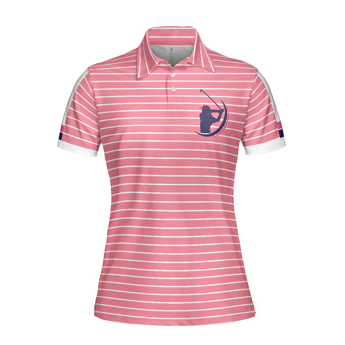 Some Grandmas Knit Real Grandmas Play Golf Short Sleeve Women Polo Shirt Funny Golf Shirt For Female Players - 3