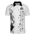 Old Guys Rule Golf Polo Shirt Golf Texture Argyle Pattern Polo Shirt Cool Golfing Shirt For Men - 3