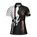 The Chosen Ones Skull Billiards Short Sleeve Women Polo Shirt - 3