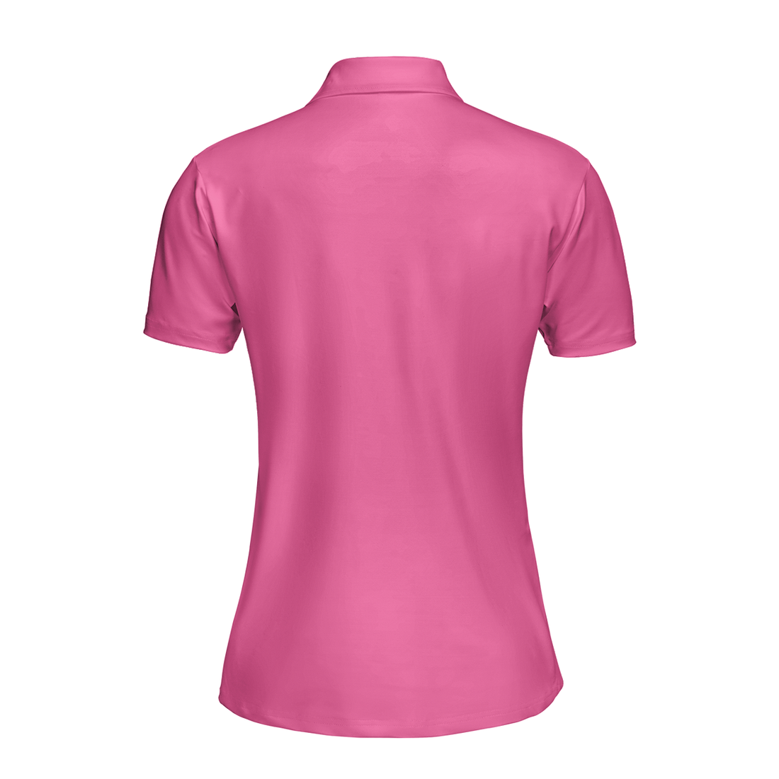 Bowling Girl Skull Short Sleeve Women Polo Shirt Pink Skull Pattern Bowling Shirt For Female Players - 1