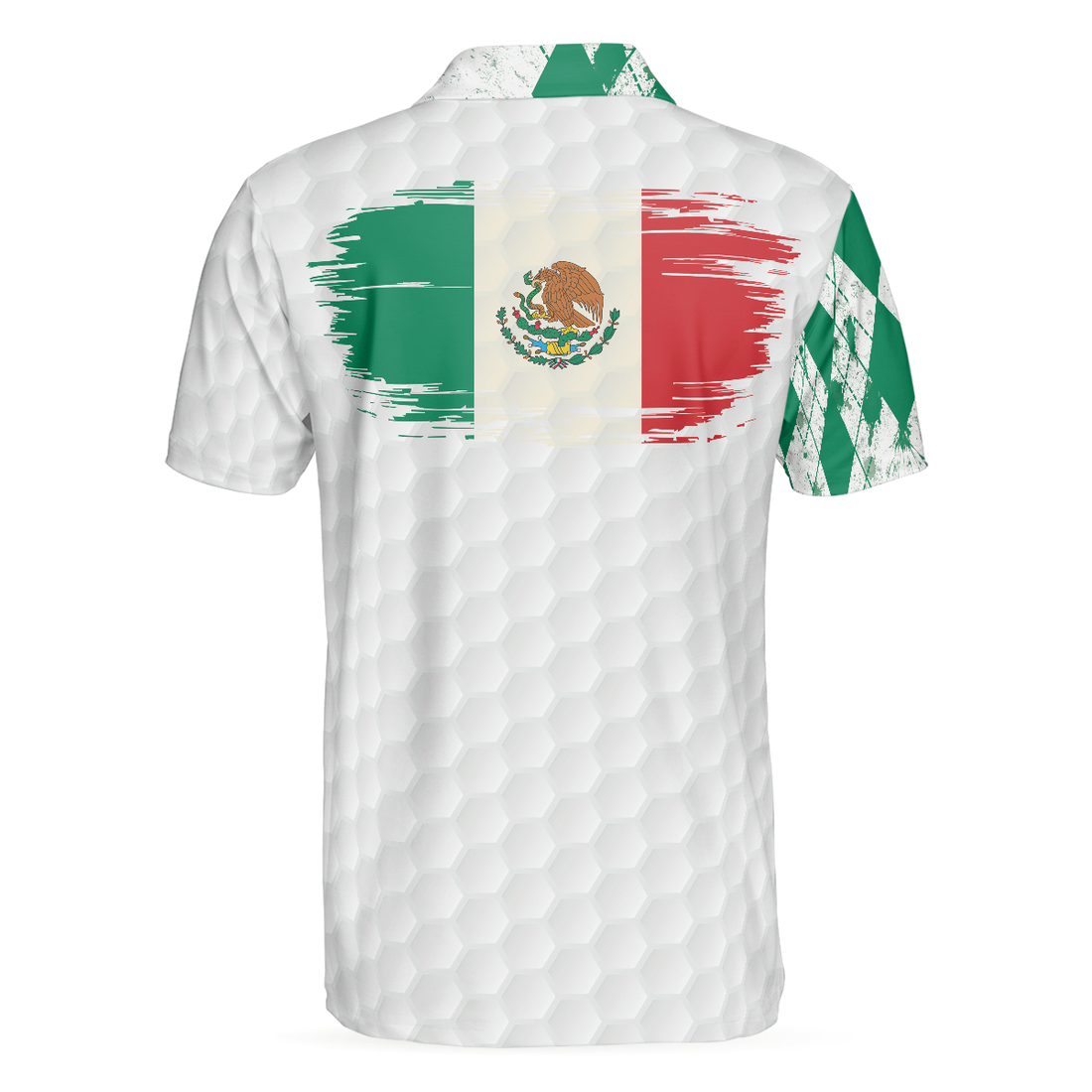 Mexico Skull Golf Polo Shirt Green Argyle Pattern Polo Shirt Design Basic Golfing Shirt For Golfers - 1