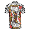 Poker King Of Heart Short Sleeve Polo Shirt Playing Card Polo Shirt Best Poker Shirt For Men - 2