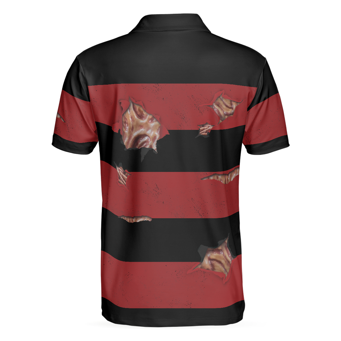 The Nightmare Is Coming To Town Halloween Polo Shirt Scary Halloween Shirt For Men - 1