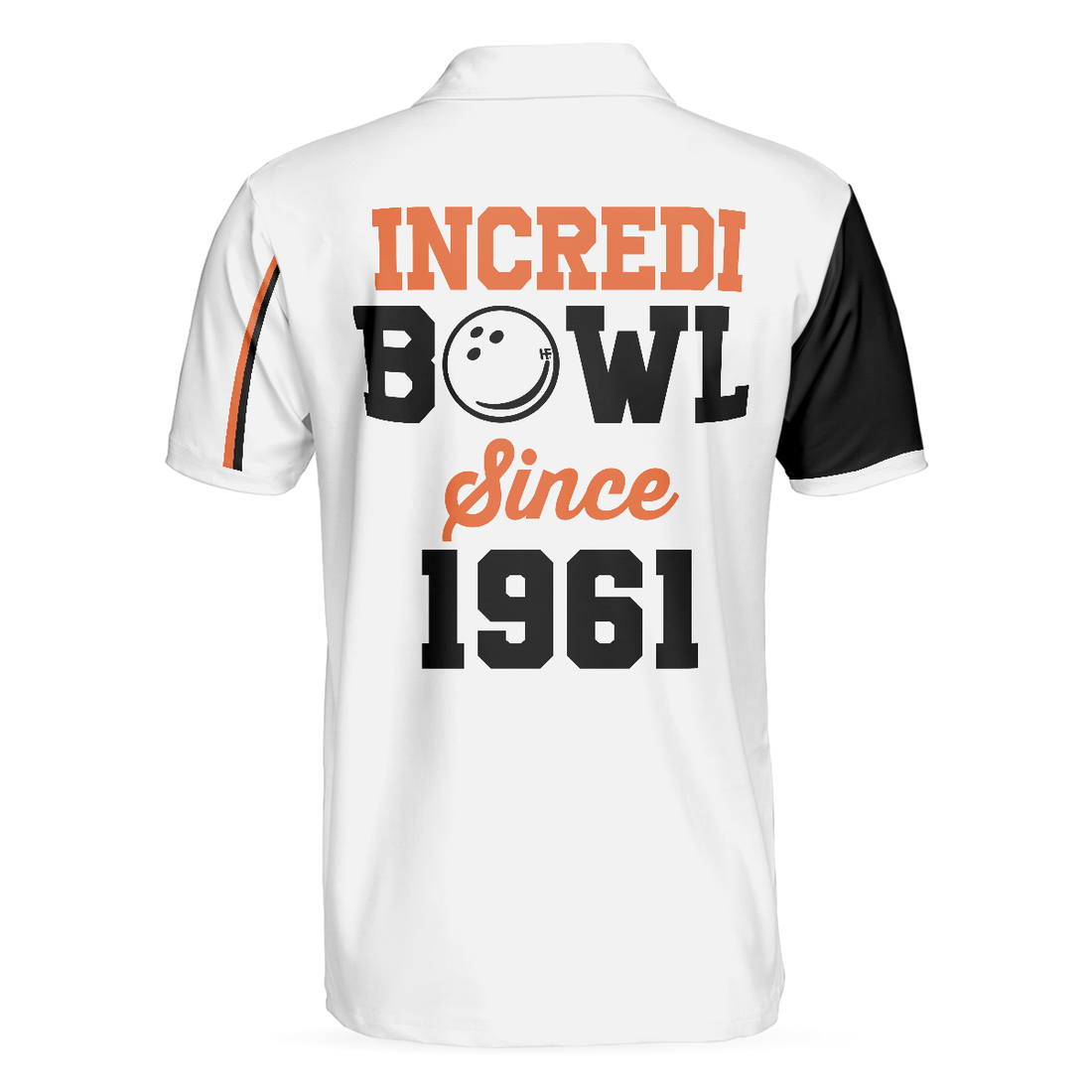 Incredi Bowl Bowling Polo Shirt White Bowling Shirt For Men - 1