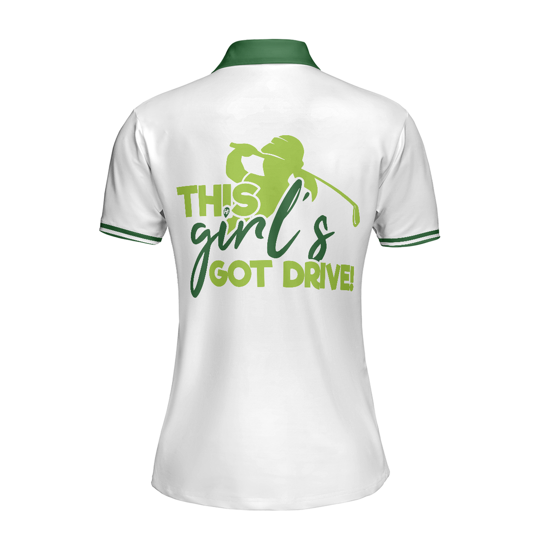 This Girls Got Drive Golf Short Sleeve Women Polo Shirt - 1