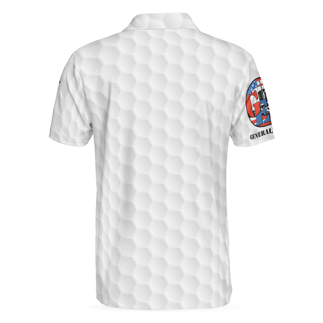 GE Golf American Flag Polo Shirt - 1