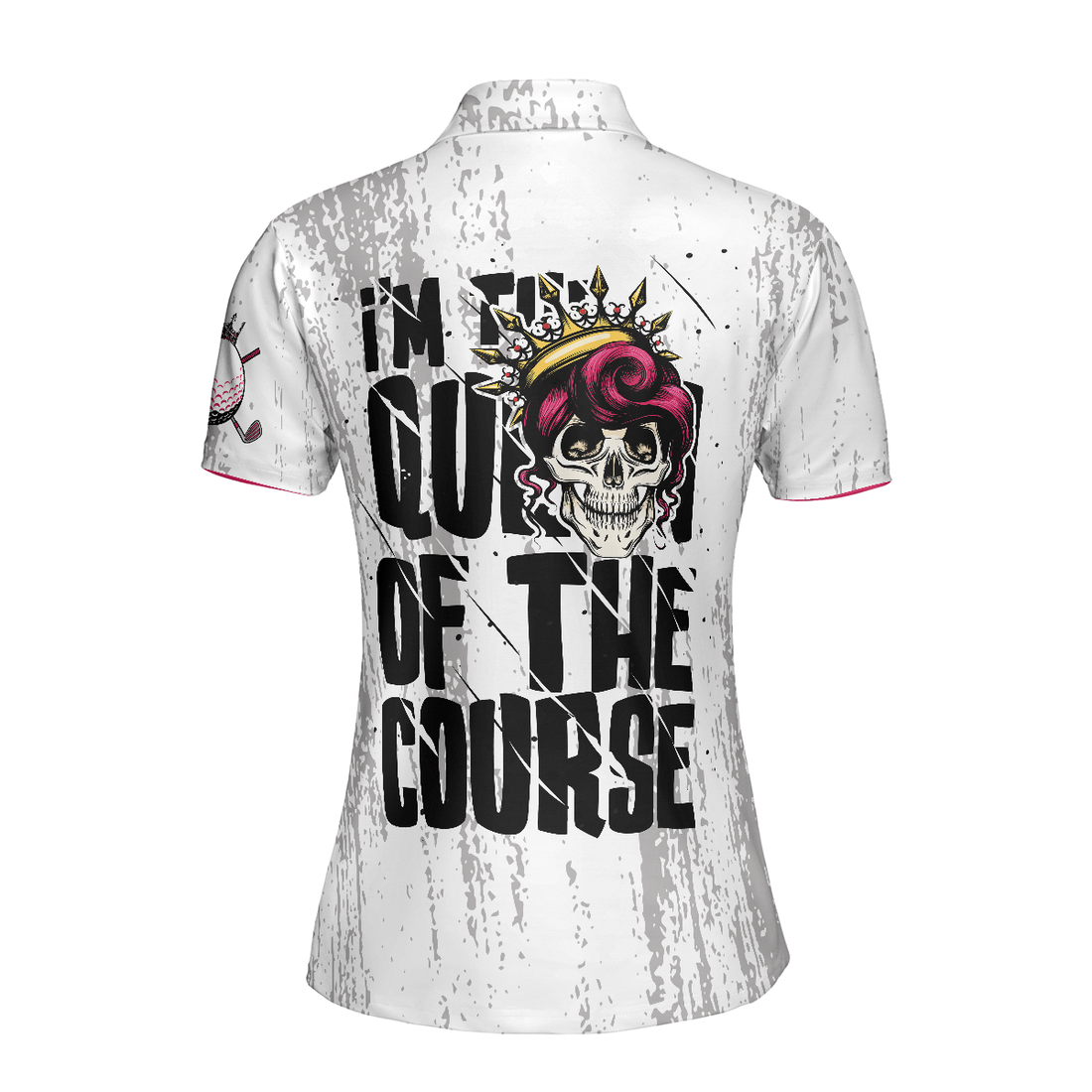 Im The Queen Of The Course Short Sleeve Women Polo Shirt - 1