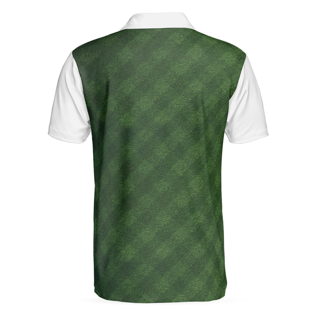 Golf Green Background Polo Shirt Classic Green Golf Shirt For Men Cool Gift For Golfers - 1