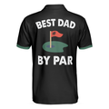 Best Dad By Par Polo Shirt Best Argyle Pattern Golf Shirt For Male Golf Gift Idea For Dad On Fathers Day - 2