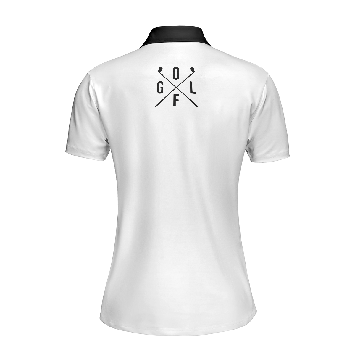 Sunglasses And Sexy Red Lips Golf Short Sleeve Women Polo Shirt Unique White Golf Shirt For Ladies - 2