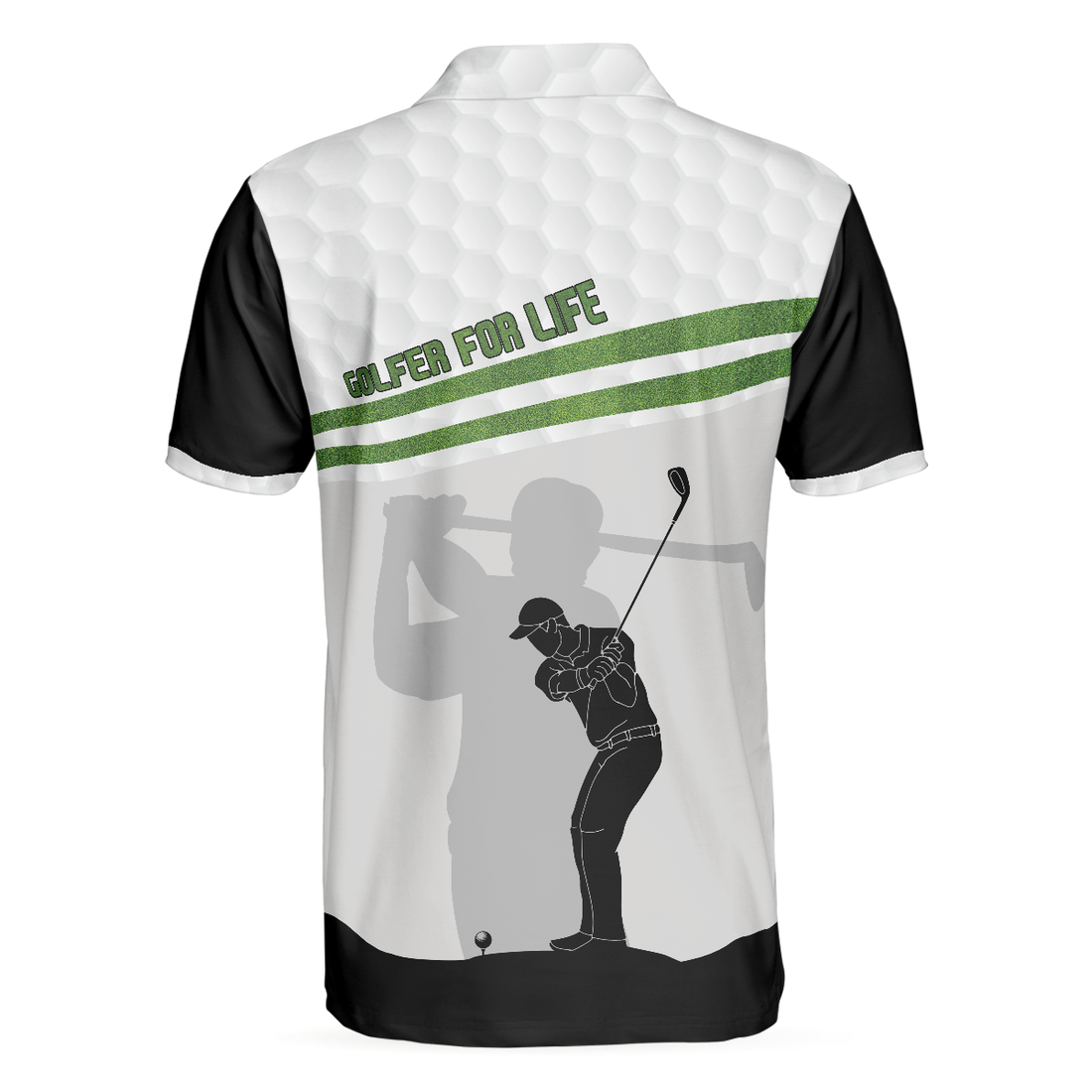 Golfer For Life Golf Polo Shirt Golf Swing Shirt For Male Golfers Best Golf Shirt For Hot Weather - 1