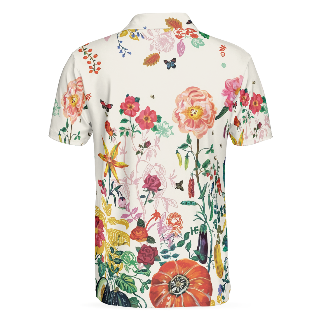 Tropical Floral Summer Polo Shirt Floral Print Tropical Polo Shirt For Summer Best Summer Vibe Shirt - 1