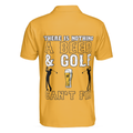 There Is Nothing A Beer And Golf Cant Fix Polo Shirt - 2