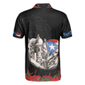 Puerto Rico Manga Flower Polo Shirt US Polo Shirt For Men And Women Best Gift For American Fans - 3