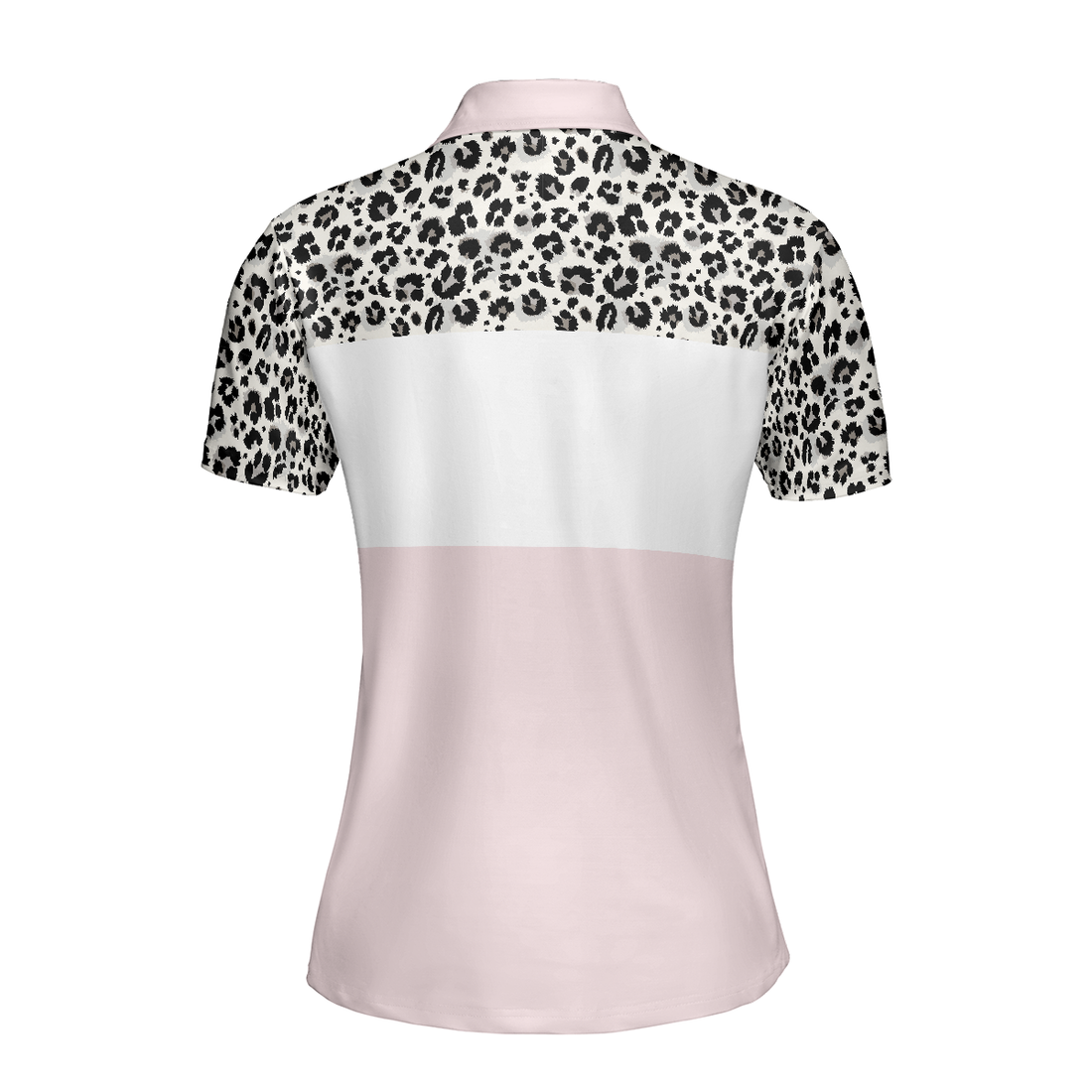 Plan For Bowling Short Sleeve Women Polo Shirt Leopard Pattern Polo Shirt For Ladies Best Bowling Gift For Female - 1