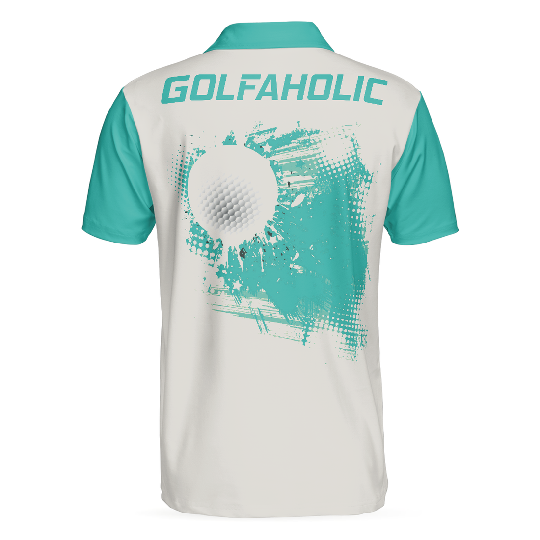 Life Is Full Of Important Choices Golf Polo Shirt Cyan Argyle Pattern Polo Shirt Best Golf Shirt For Men - 1