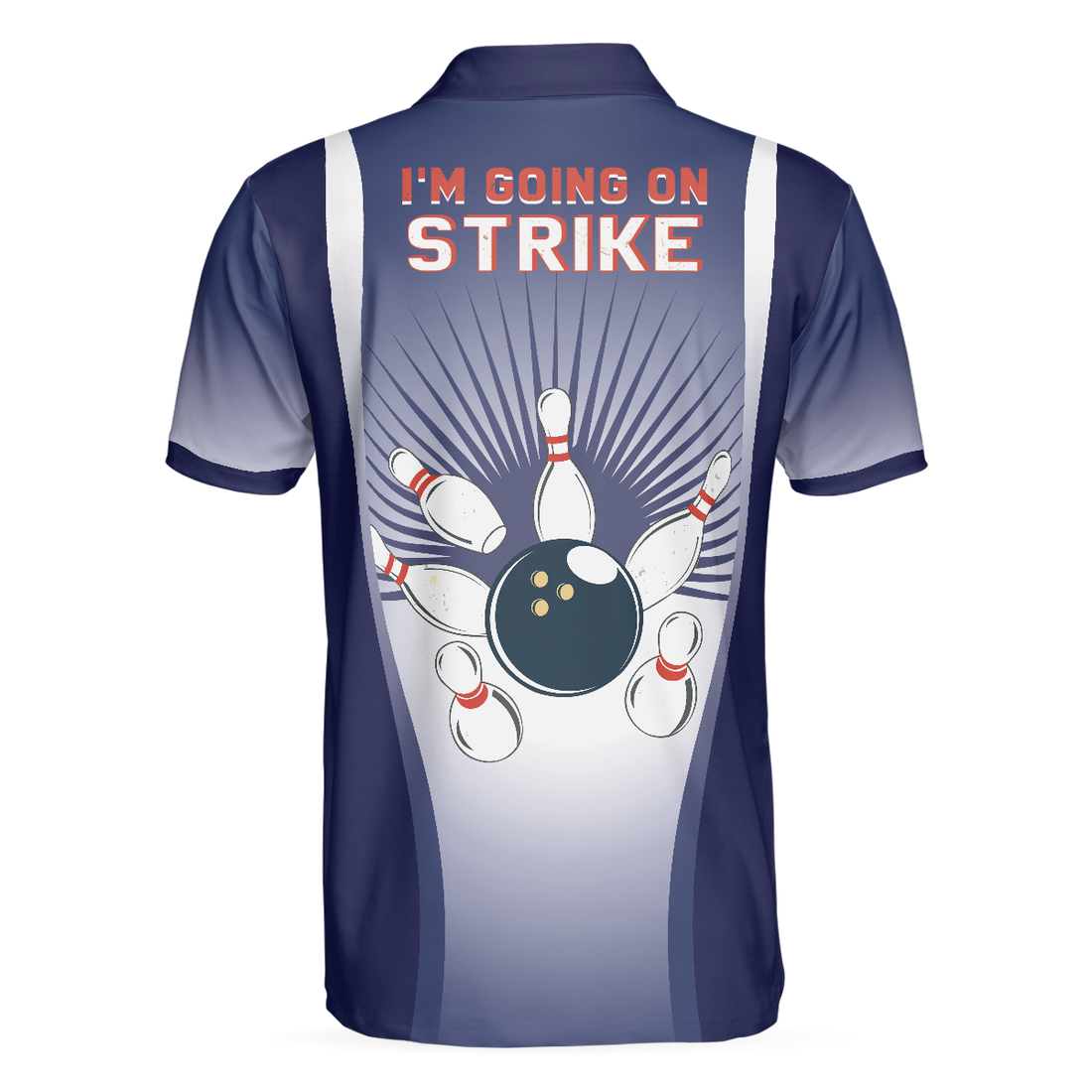 Im Going On Strike Bowling Polo Shirt Striking Bowling Polo Shirt Best Bowling Shirt For Men - 1