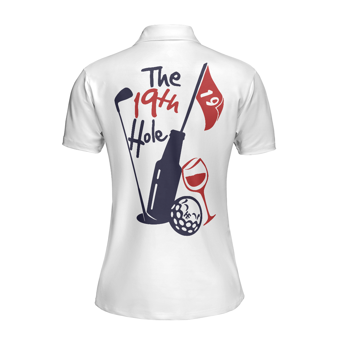 The 19th Hole Golf Short Sleeve Women Polo Shirt - 1