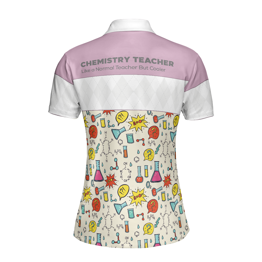 Chemistry Teacher Short Sleeve Women Polo Shirt - 1