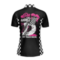 She Wants The D Dirt Track Racing Short Sleeve Women Polo Shirt Adult Humor Dirt Track Racing Shirt For Ladies - 2