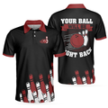 Your Ball Will Be Right Back Polo Shirt Tenpin Bowling Shirt For Men With Sayings Bowling Gift Idea - 1