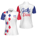 Golf Diva Short Sleeve Women Polo Shirt - 1