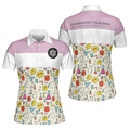 Chemistry Teacher Short Sleeve Women Polo Shirt - 1