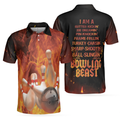 Im A Bowling Beast Shirt For Men Polo Shirt Polo Style Bowling Shirt For Men Gift Idea For Bowlers - 1