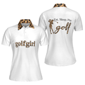 Golf Girl Eat Sleep Play Golf Short Sleeve Women Polo Shirt - 1