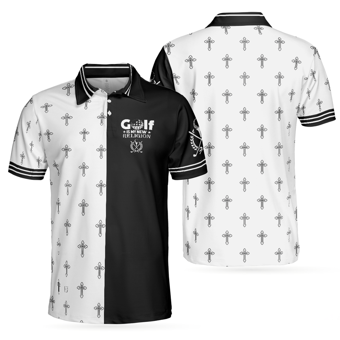 Golf Is My New Religion Polo Shirt - 1