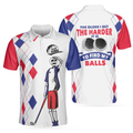 The Older I Get The Harder It Is To Find My Balls Golf Polo Shirt Skeleton Golf Shirt Design Swag Golf Shirt - 1