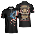 Programmer My Craft Allows Me To Fix Anything Polo Shirt Skull Ripped American Flag Golf Shirt For Men - 1