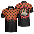 Trick Or Teach Halloween Polo Shirt For Men Best Halloween Gift For Teachers - 1