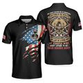 Correctional Officer My Craft Allows Me To Discipline Anything Skull Polo Shirt Ripped American Flag Polo Shirt Officer Shirt For Men - 1