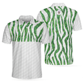 Tiger Pride Lawn Care Tiger Pattern Golf Polo Shirt - 1